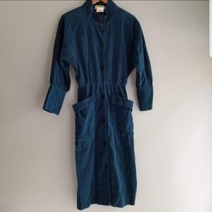 Vintage Algo corduroy dress